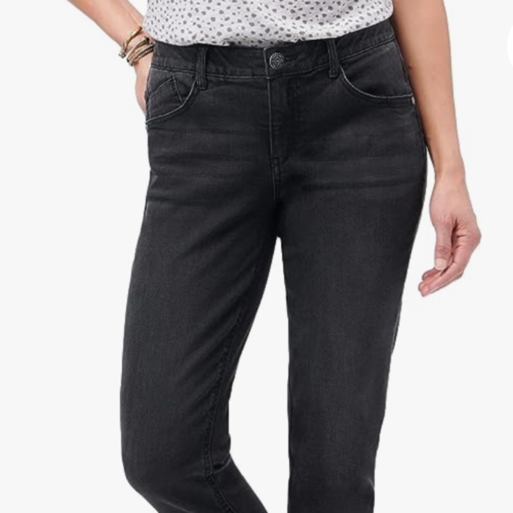 NWT Democracy “AB” Tech Girlfriend Straight Leg Jeans